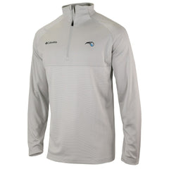 Columbia - Orlando Magic Omni-Wick Rockin' It Quarter-Zip Pullover Top - Heather Gray