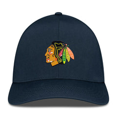 Chicago Blackhawks Levelwear Zeta Flex Hat Black