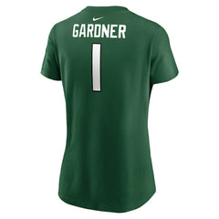 Sauce Gardner New York Jets Women's Player Name & Number T-Shirt Green - Nike
