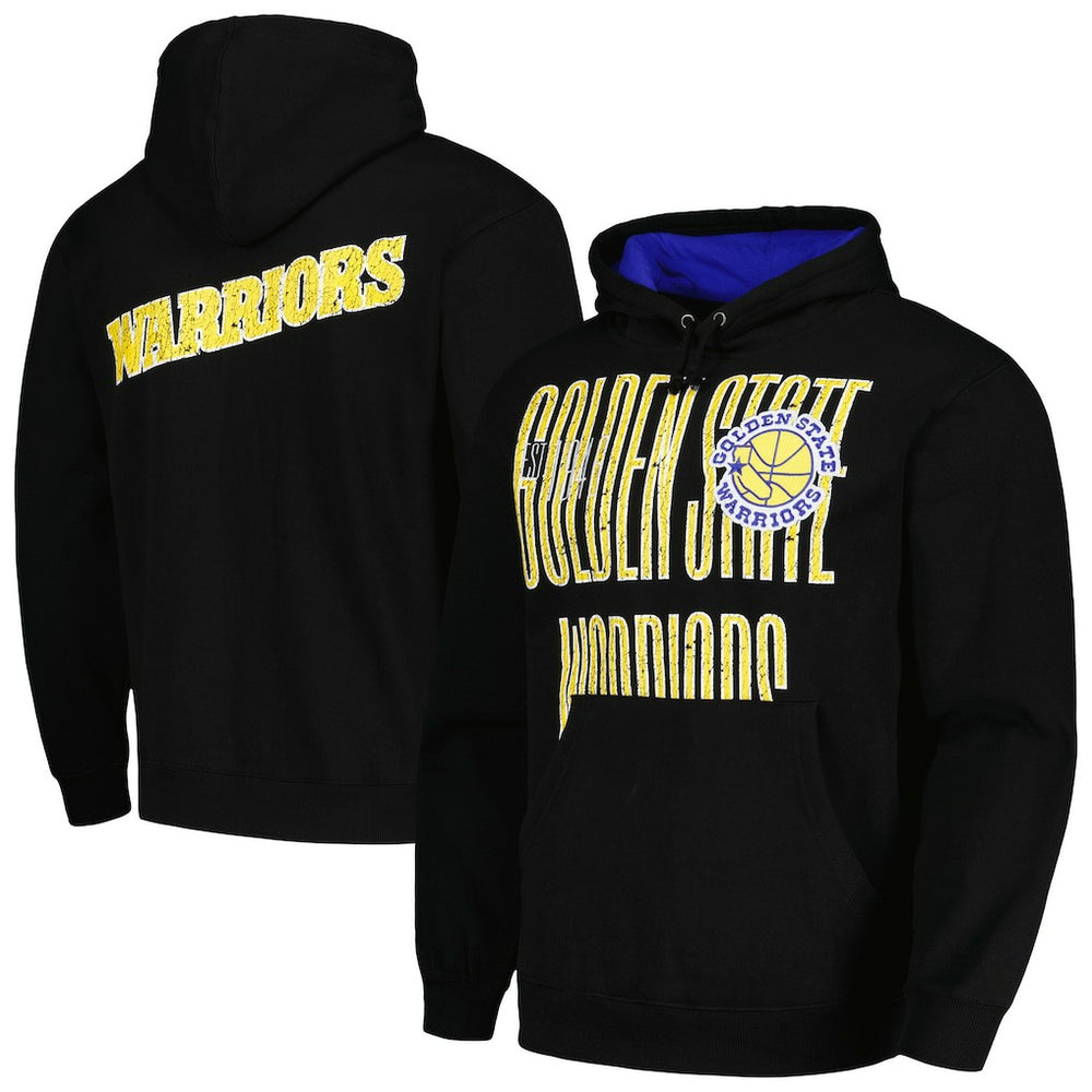 Mitchell & Ness - Golden State Warriors Hardwood Classics OG 2.0 Pullover Hoodie - Black