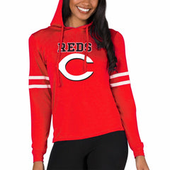 Cincinnati Reds Concepts Sport Women's Marathon Lightweight Lounge Pullover Hoodie Lifestyle