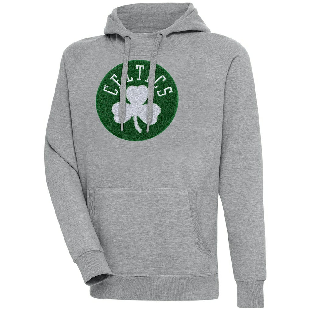 NBA - Boston Celtics Antigua Victory Pullover Hoodie - Heather Gray