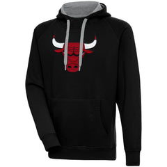 NBA - Chicago Bulls Antigua Victory Pullover Hoodie - Black