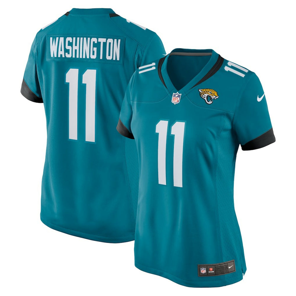 Parker Washington Jacksonville Jaguars Women's Team Game Jersey Teal - Nike