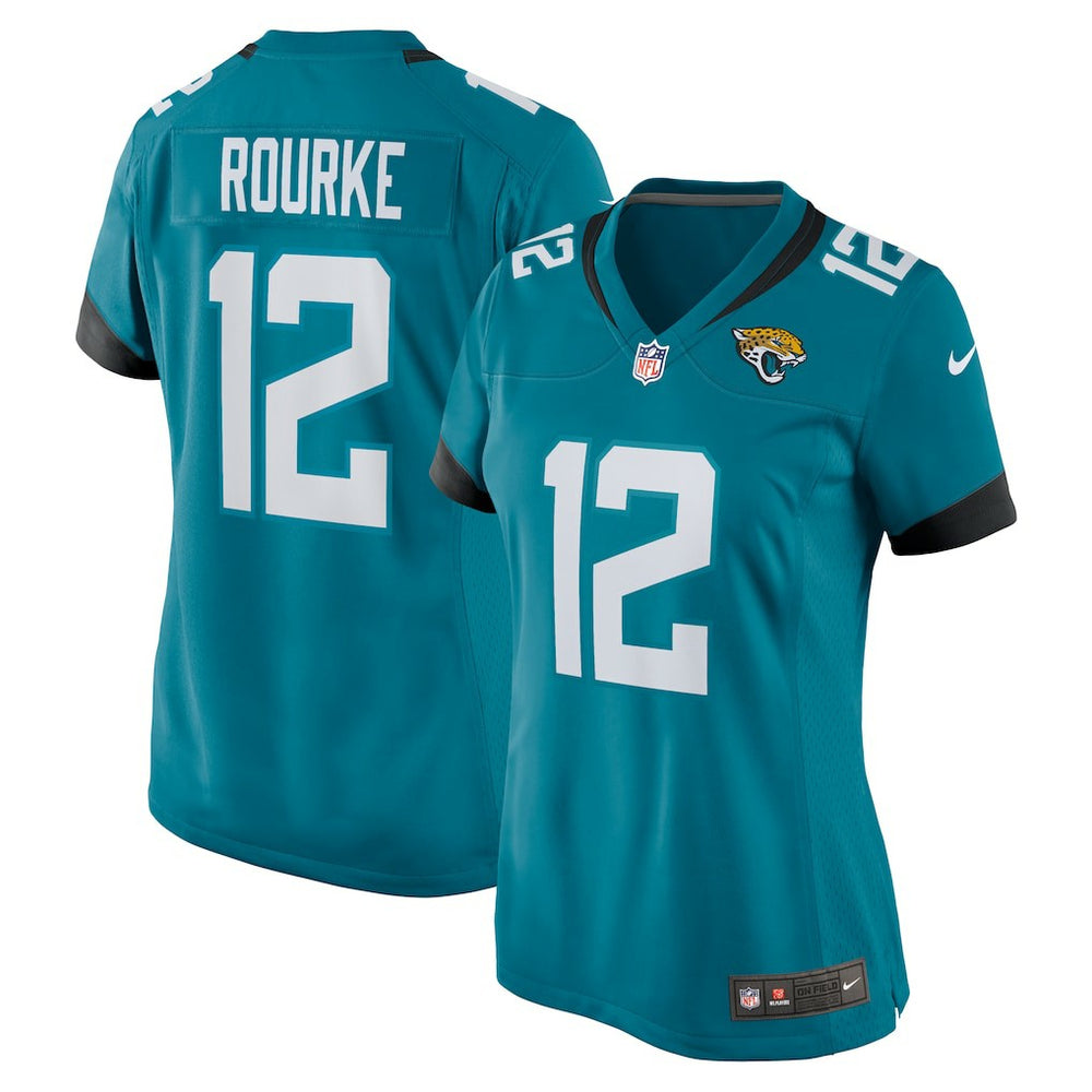Nathan Rourke Jacksonville Jaguars Women's Team Game Jersey Teal - Nike