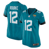 Nathan Rourke Jacksonville Jaguars Women's Team Game Jersey Teal - Nike