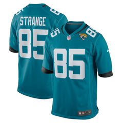 Brenton Strange Jacksonville Jaguars Team Game Jersey Teal - Nike