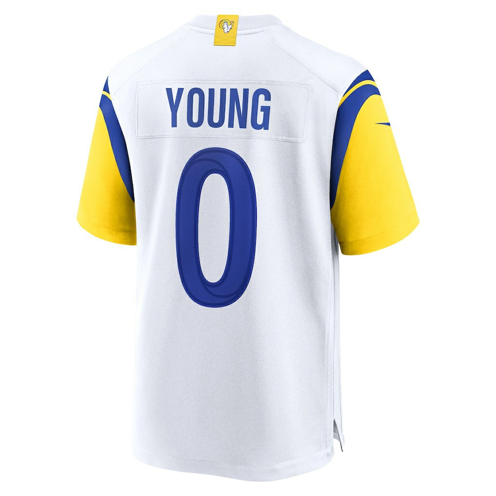 Byron Young Los Angeles Rams Team Game Jersey - White | NFL Jerseys