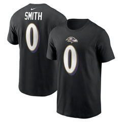 Roquan Smith Baltimore Ravens Player Name & Number T-Shirt Black - Nike