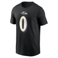 Roquan Smith Baltimore Ravens Player Name & Number T-Shirt Black - Nike