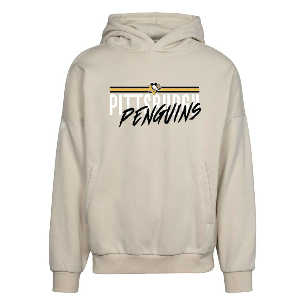Pittsburgh Penguins Levelwear Contact Pullover Hoodie Cream