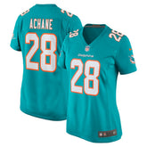Devon Achane Miami Dolphins Women's Player Game Jersey Aqua - Nike