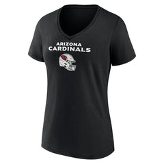 Budda Baker Arizona Cardinals Women's Team Wordmark Player Name & Number V-Neck T-Shirt Black - NFL