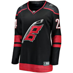 Seth Jarvis Carolina Hurricanes - Fanatics Women's Home Breakaway Player Jersey Black