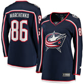 Kirill Marchenko Columbus Blue Jackets - Fanatics Women's Home Breakaway Player Jersey Navy