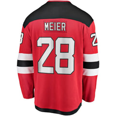 Timo Meier New Jersey Devils - Fanatics Home Breakaway Jersey Red