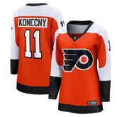 Travis Konecny Philadelphia Flyers - Fanatics Women's Home Breakaway Player Jersey Orange