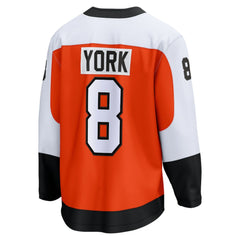 Cam York Philadelphia Flyers - Fanatics Home Breakaway Jersey Orange