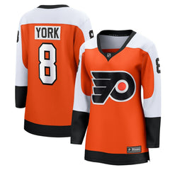 Cam York Philadelphia Flyers - Fanatics Women's Home Breakaway Player Jersey Orange