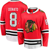 Ryan Donato Chicago Blackhawks Fanatics Home Breakaway Jersey Red