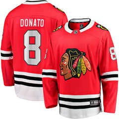 Ryan Donato Chicago Blackhawks Fanatics Home Breakaway Jersey Red