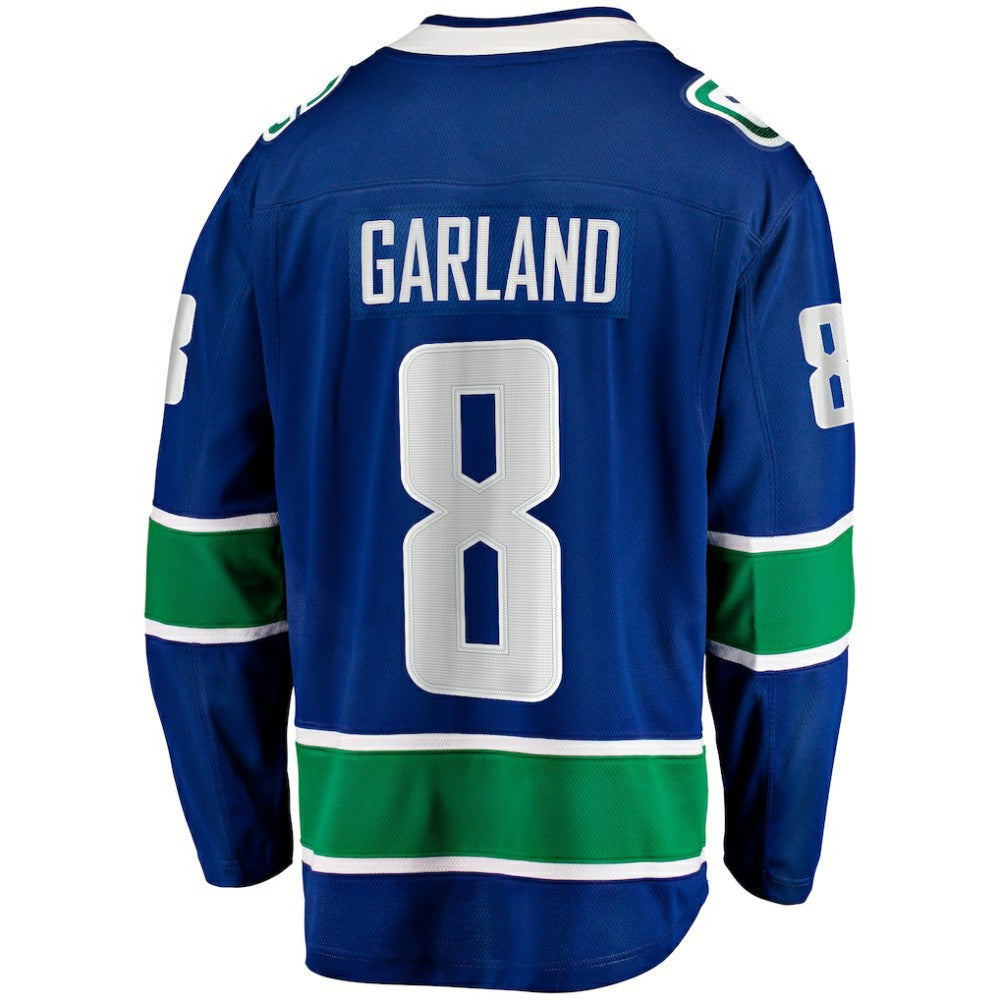 Conor Garland Vancouver Canucks Fanatics Home Breakaway Jersey - Blue | NHL Jerseys