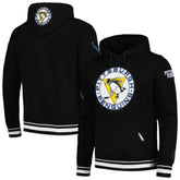 Pittsburgh Penguins Pro Standard Retro Classic Fleece Pullover Hoodie Black