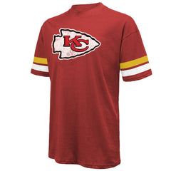 Travis Kelce Kansas City Chiefs Majestic Threads Name & Number Oversized Fit T-Shirt Red - NFL