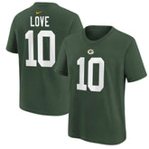 Jordan Love Green Bay Packers Youth Player Name & Number T-Shirt Green - Nike