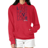 Boston Red Sox G-III 4Her by Carl Banks Women's Love Graphic Fleece Hoodie Sale