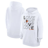 Baltimore Orioles G-III 4Her by Carl Banks Women's Love Graphic Fleece Hoodie for sale