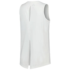 NBA - Phoenix Suns Levelwear Women's Paisley Peekaboo Tank Top - White