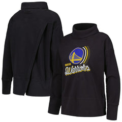 NBA - Golden State Warriors Levelwear Women's Sunset Pullover Sweatshirt - Black