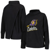 NBA - Los Angeles Lakers Levelwear Women's Sunset Pullover Sweatshirt - Black