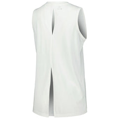 NBA - Milwaukee Bucks Levelwear Women's Paisley Peekaboo Tank Top - White