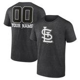 St. Louis Cardinals Personalized Monochrome Name & Number T-Shirt discount