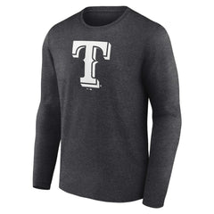 Texas Rangers Personalized Monochrome Name & Number Long Sleeve T-Shirt discount