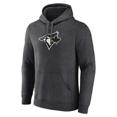 Toronto Blue Jays Personalized Monochrome Name & Number Pullover Hoodie Clearance