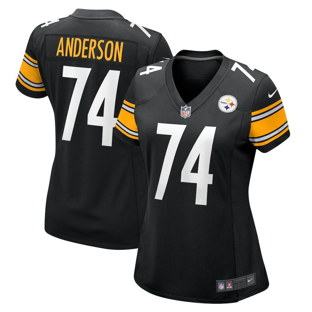 Spencer Anderson Pittsburgh Steelers Women's Game Jersey Black - Nike