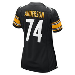 Spencer Anderson Pittsburgh Steelers Women's Game Jersey Black - Nike