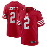 Deommodore Lenoir San Francisco 49ers Game Jersey Scarlet - Nike