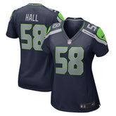 Derick Hall Seattle Seahawks Women's Team Game Jersey College College Navy - Nike