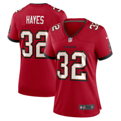 Josh Hayes Tampa Bay Buccaneers Women's Game Jersey Red - Nike
