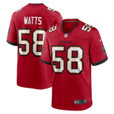 Markees Watts Tampa Bay Buccaneers Game Jersey Red - Nike