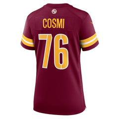 Sam Cosmi Washington Commanders Women's Game Jersey Burgundy - Nike