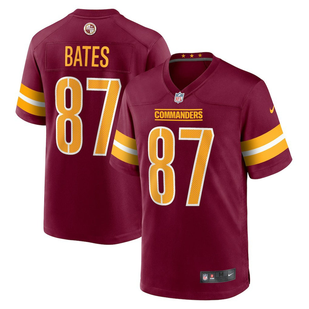 John Bates Washington Commanders Game Jersey Burgundy - Nike