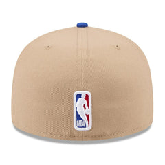New Era - Philadelphia 76ers 2024 NBA Draft 59FIFTY Fitted Hat - Tan/Royal
