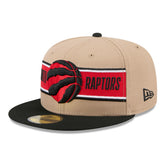 New Era - Toronto Raptors 2024 NBA Draft 59FIFTY Fitted Hat - Tan/Black
