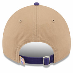 New Era - Los Angeles Lakers 2024 NBA Draft 9TWENTY Adjustable Hat - Tan/Purple