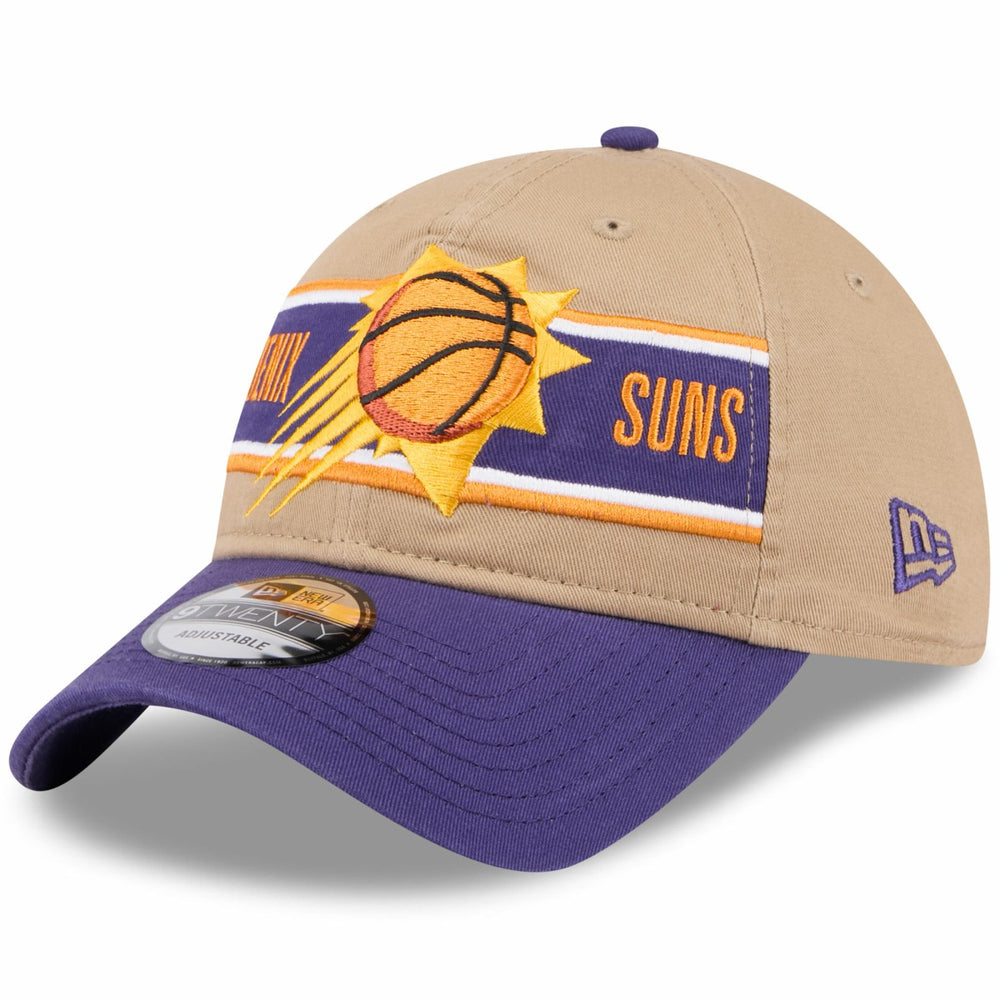 New Era - Phoenix Suns 2024 NBA Draft 9TWENTY Adjustable Hat - Tan/Purple